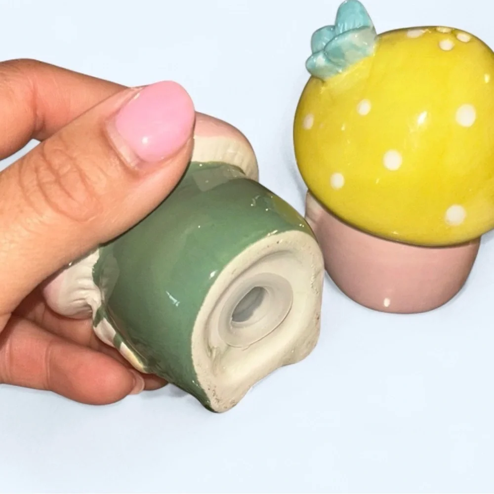 Salt & Pepper Shaker Mushroom Gnome
